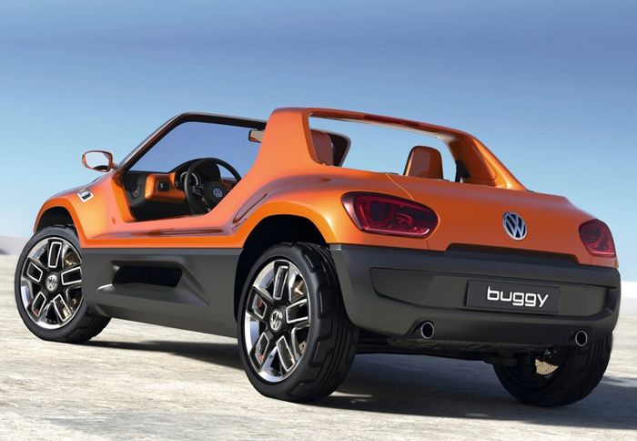 Το μήκος του VW Buggy Up! Concept φτάνει λίγο παραπάνω από τα 3,5 μέτρα.