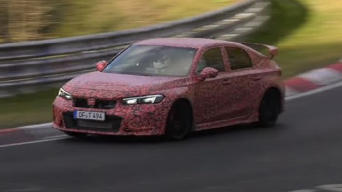 «Θυμωμένο» το Honda Civic Type R στο Nurburgring 