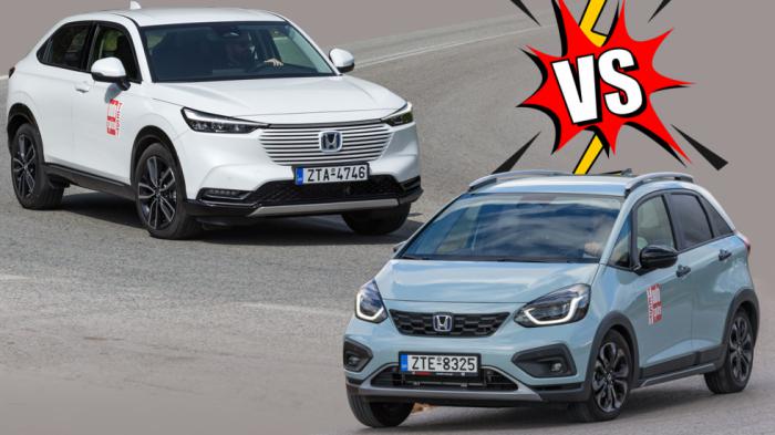 Είναι SUV και δεν καίνε: Honda Jazz Crosstar ή HR-V; Είναι SUV και δεν καίνε: Honda Jazz Crosstar ή HR-V;
