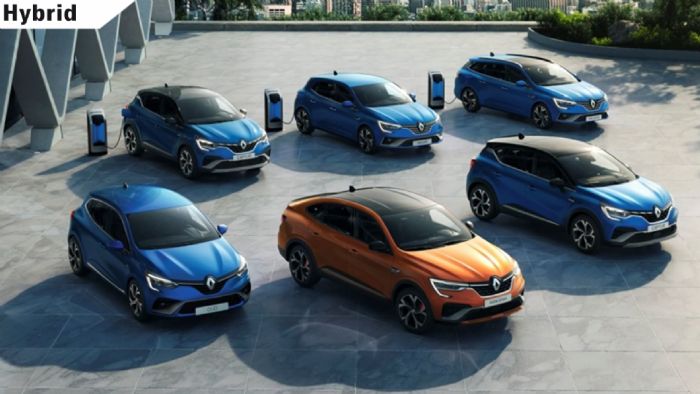 H υβριδική γκάμα της Renault επεκτείνεται με ήπια υβριδικές, υβριδικές και Plug-in υβριδικές εκδόσεις για το νέο Arkana, το καινούριο Captur και το ανανεωμένο Megane. H υβριδική γκάμα της Renault επεκτείνεται με ήπια υβριδικές, υβριδικές και Plug-in υβριδικές εκδόσεις για το νέο Arkana, το καινούριο Captur και το ανανεωμένο Megane.