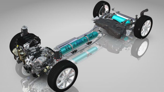 Το υβριδικό σύστημα Hybrid Air προσφέρει υψηλή απόδοση και μέση κατανάλωση μικρότερη των 3λίτρων/100χλμ. Το υβριδικό σύστημα Hybrid Air προσφέρει υψηλή απόδοση και μέση κατανάλωση μικρότερη των 3λίτρων/100χλμ.