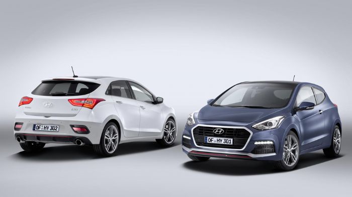 Το Hyundai i30 Turbo θα διατίθεται τόσο σε 3θυρη όσο και σε 5θυρη hatchback έκδοση.