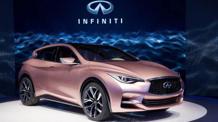 Σύμφωνα με τους ανθρώπους της Infiniti, το Q30 θα είναι εστιασμένο στο κράτημα, θα διαθέτει συναισθηματική σχεδίαση, ενώ θα προσφέρονται πλήθος παραλλαγών του. Στη φωτογραφία βλέπετε το πρωτότυπο.