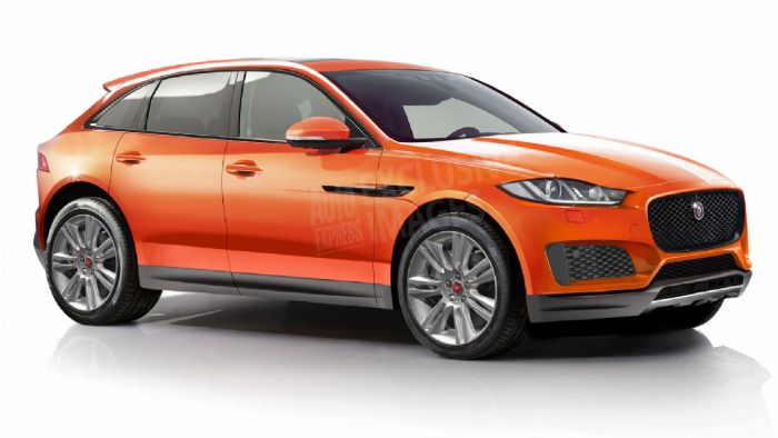 Η επερχόμενη Jaguar E-Pace (ψηφιακά επεξεργασμένη εικόνα) είναι κάτι σαν μια «Baby F-Pace» και θα ανταγωνιστεί μοντέλα όπως το Audi Q3, τη Mercedes GLA και την BMW X1. 