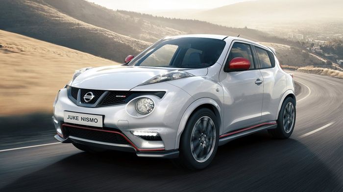 Αρκετά δημοσιεύματα θέλουν το Nissan Juke Nismo RS να εφοδιάζεται με έναν 1,6 λτ. 230 ίππων και σχεδόν 300 Nm ροπής. (Στη φωτογραφία το Nissan Juke Nismo)
