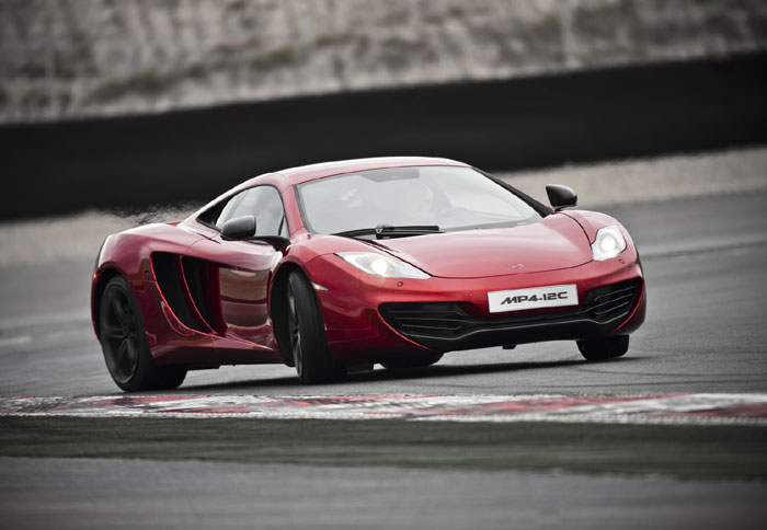 Η κλειστή εκδοχή της McLaren MP4-12C.