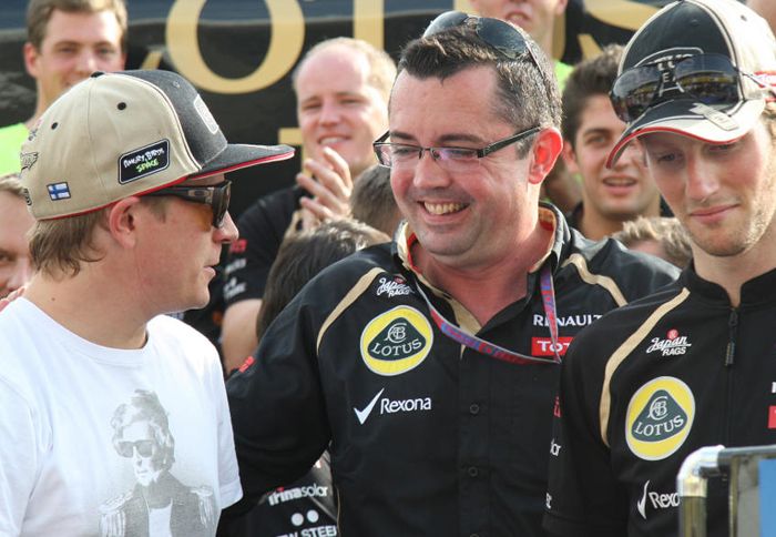 Την πίστη τους για την παραμονή του Kimi Raikkonen στην ομάδα, εκφράζουν οι άνθρωποι της Lotus.