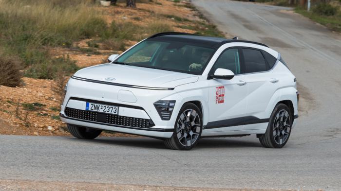 Hyundai Kona με 218 άλογα και με 450 χλμ. πραγματική αυτονομία