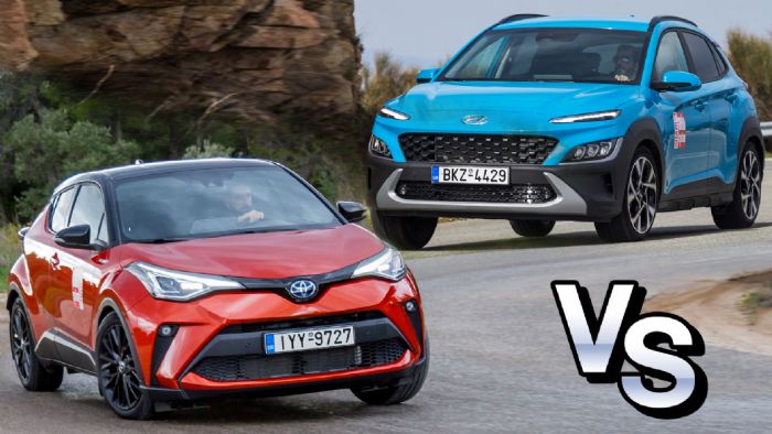 Hyundai Kona Vs Toyota C-HR 