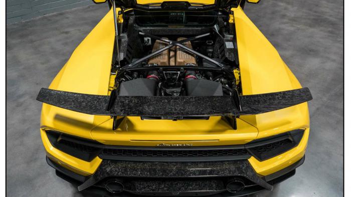 Η εργοστασιακή Huracan Performante φτάνει σε ισχύ τους 640 ίππους και τα 601 Nm ροπής. Η εργοστασιακή Huracan Performante φτάνει σε ισχύ τους 640 ίππους και τα 601 Nm ροπής.