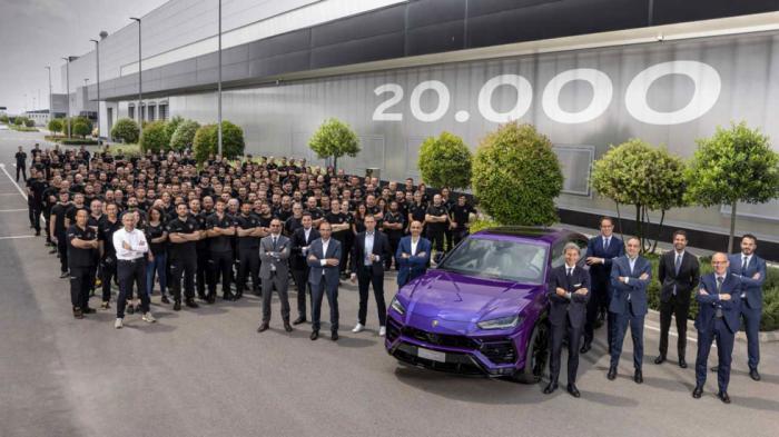 20.000 Lamborghini Urus σε τέσσερα χρόνια! 