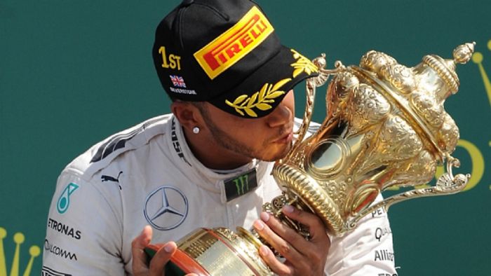 Νικητής του περσινού GP Βρετανίας ήταν ο Lewis Hamilton.