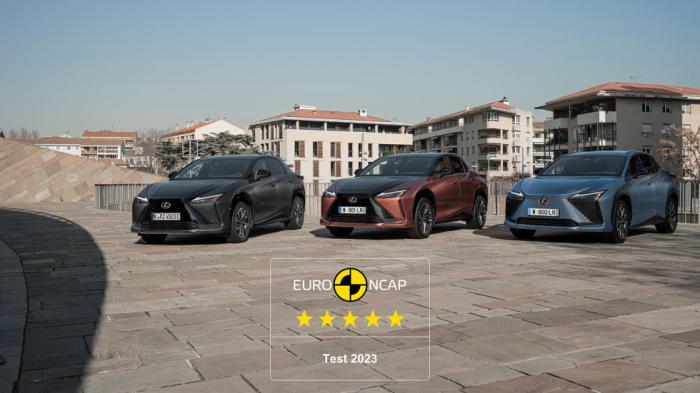 Euro NCAP: Lexus RZ πέντε αστέρων!  