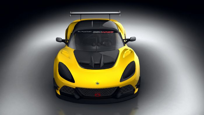 Στο 0-60 mph (96 χλμ.) η Exige Race 380 έχει επίδοση 3,2 δλ., είναι δηλαδή πιο γρήγορη από την έκδοση δρόμου κατά 3/10 του δευτερολέπτου. Η Lotus ανακοινώνει χρόνο 1 λεπτό και 23,5 δλ. στην πίστα της στο Hethel.