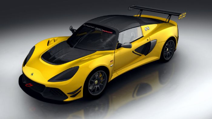 Οι μηχανικοί της Lotus έκαναν τη νέα Exige Sport 380 ακόμα ελαφρύτερη. Η έκδοση δρόμου ζυγίζει μόλις 1.110 κιλά, αλλά αυτά ήταν πολλά για την εκδοχή πίστας, την ολοκαίνουργια Exige Race 380 των 998 κι