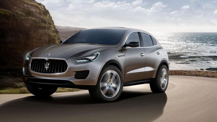 H νέα Maserati Levante (στην εικόνα το πρωτότυπο Kubang) θα τοποθετηθεί απέναντι στην Porsche Cayenne.