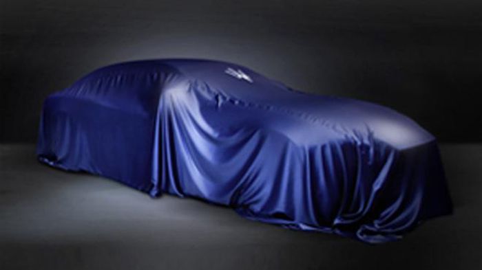 Η Maserati θα παρουσιάσει ένα νέο μοντέλο στην προσεχή έκθεση της Σαγκάης. 