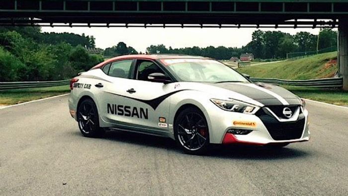 Nissan Maxima safety car