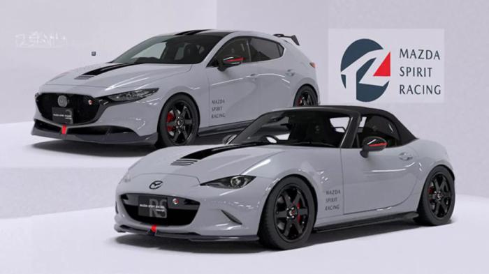 Η Mazda εγκαινίασε τις πρώτες σπορ εκδόσεις Spirit Racing 