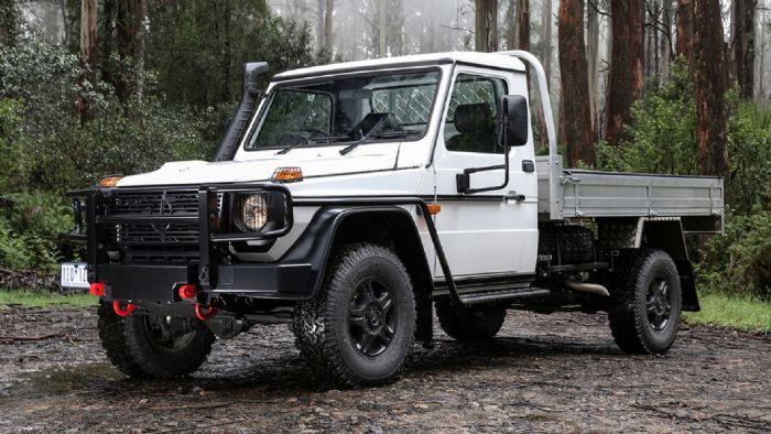 Το ιδιαίτερα σκληροτράχηλο Mercedes-Benz G300 είναι πλέον διαθέσιμο στην αυστραλιανή αγορά και σε έκδοση Pick-Up.