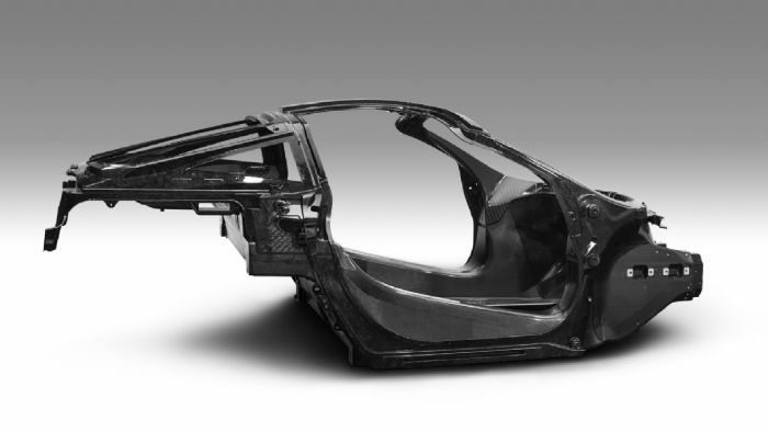 Το χαρακτηριστικό Monocage σασί της McLaren.