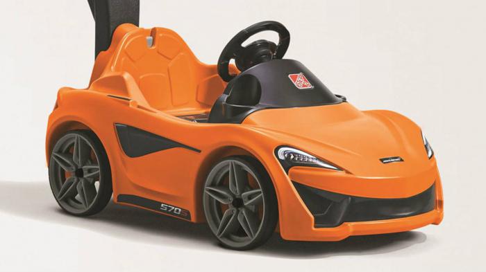 Μια νέα έκδοση της McLaren 570S θα έρθει στην παραγωγή, η οποία ωστόσο δεν θα ενδείκνυται για οδήγηση από μεγάλα.. παιδιά.
