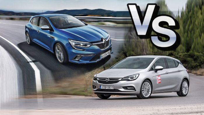 Νέο Megane vs Astra 