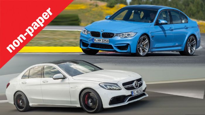 Εσείς τι λέτε; BMW M3 ή Mercedes C63 AMG;