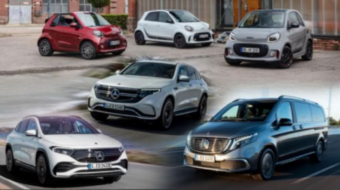 Από το smart EQ στην EQS, η Mercedes-Benz έχει μια πλήρη ηλεκτρική οικογένεια 