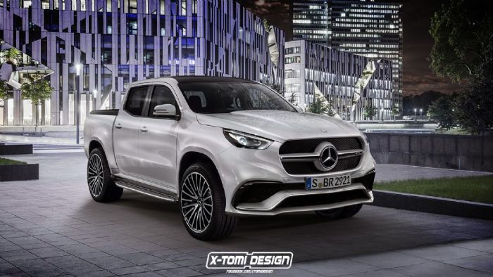 Tο πρώτο pickup στην ιστορία της Mercedes θα πρέπει να είναι και αρκετά «κακό», οπότε θα θέλαμε να δούμε κάτω από το καπό του έναν twin-turbo V8 κινητήρα 