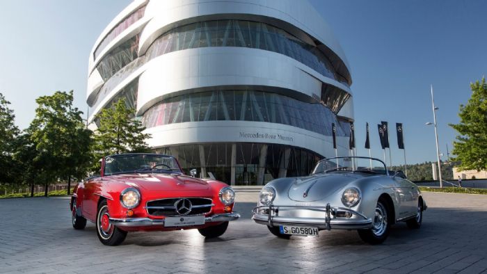 Οι Porsche και Mercedes-Benz έκλεισαν μια συμφωνία, προσφέροντας έκπτωση 25% σε όσους επισκεφθούν και τα δύο μουσεία των εταιρειών.