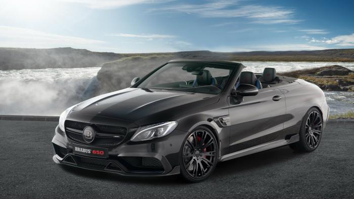 Ιδού η νέα Mercedes C63S AMG, μετά τις επεμβάσεις του οίκου Brabus. 