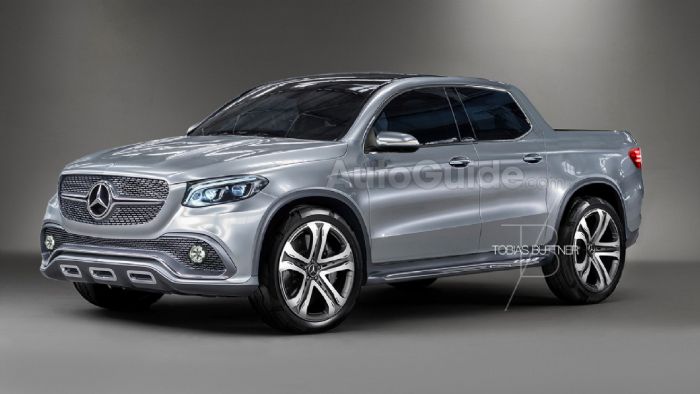 Αυτή είναι μία πιθανή εικόνα του Pick up της Mercedes. Αυτή είναι μία πιθανή εικόνα του Pick up της Mercedes.