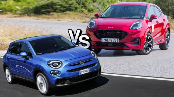 Ποιο αυτόματο SUVάκι για να «καις» 5,5 λτ.; Fiat 500X ή Ford Puma; Ποιο αυτόματο SUVάκι για να «καις» 5,5 λτ.; Fiat 500X ή Ford Puma;
