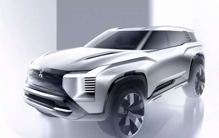 Νέο 7θέσιο concept με όνομα DST από τη Mitsubishi Νέο 7θέσιο concept με όνομα DST από τη Mitsubishi