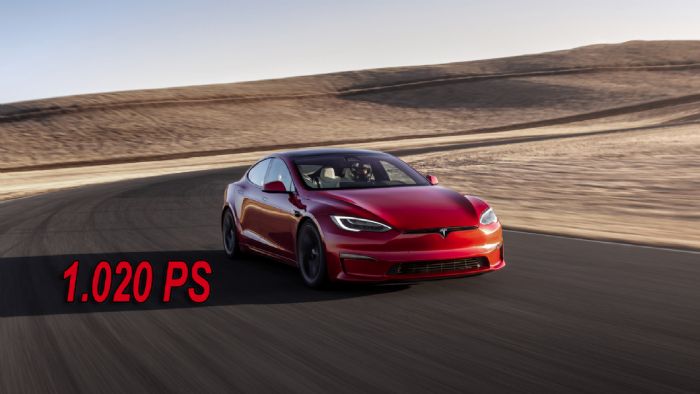 Στην Ελλάδα τα Tesla των 1.020 ίππων Στην Ελλάδα τα Tesla των 1.020 ίππων
