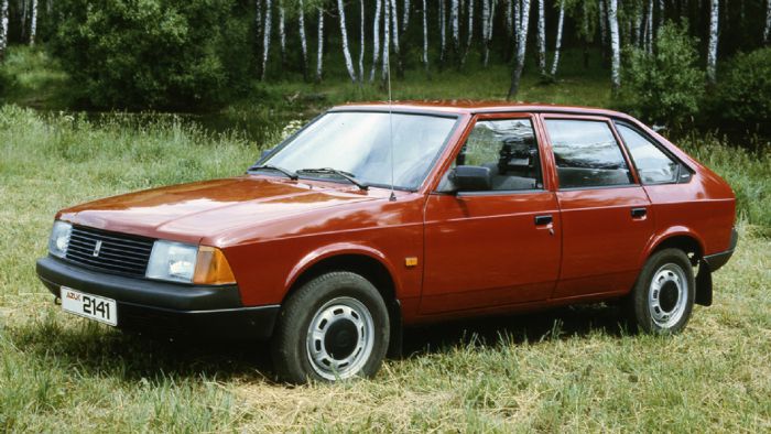 Το σοβιετικής κατασκευής Moskvitch 2141 Aleko.