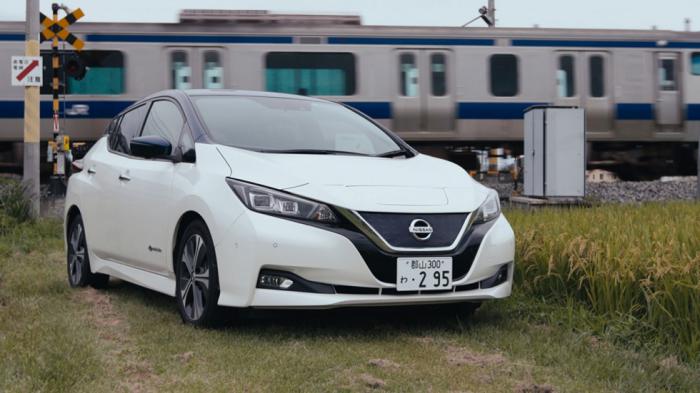 Παλιές μπαταρίες Nissan LEAF σε ρόλο power bank για γραμμές τρένου 