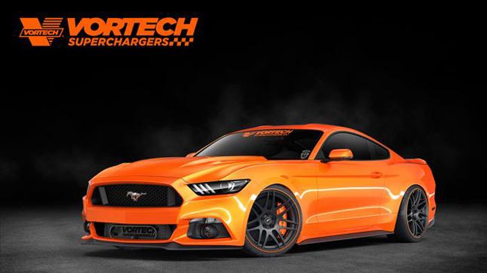 Εφαρμόζοντας μια τουρμπίνα της και τοποθετώντας πλήθος after market ανταλλακτικών, η Vortech Superchargers θα παρουσιάσει στη SEMA της δικής της εκδοχή του Ford Mustang.