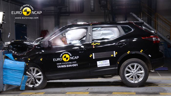 Ο Euro NCAP βαθμολόγησε με 5 αστέρια το νέο Nissan Qashqai.
