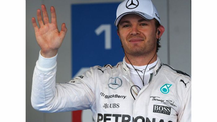 Ταχύτερος των επίσημων δοκιμαστικών ο Rosberg, όπου τον ακολούθησαν οι Hamilton και Vettel.