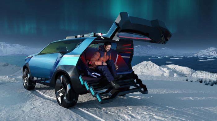 Στο Nissan Hyper Adventure Concept βγαίνεις και από το πορτμπαγκάζ 