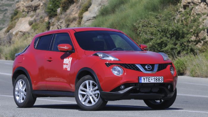 Ιδιαίτερος ο σχεδιασμός του Nissan Juke, που θα προκαλέσει τα βλέμματα όσων το αντικρύζουν.