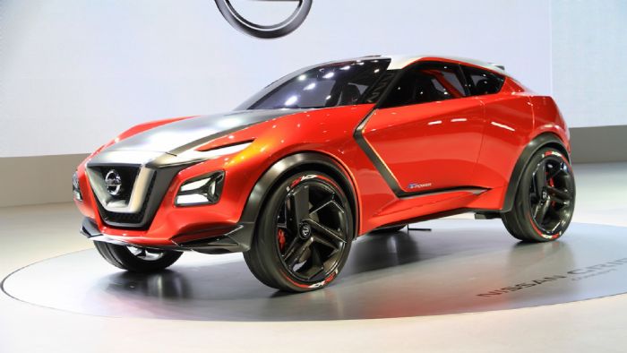 To Nissan Gripz Concept, στο οποίο θα βασιστεί κατά τα φαινόμενα το νέο Juke. 