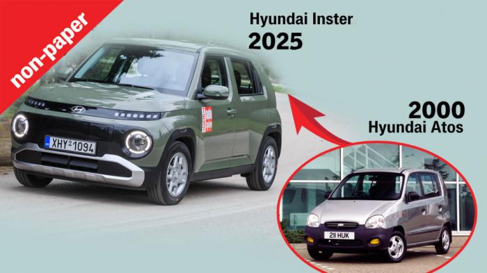 Το Hyundai Inster θα έχει το «success story» του Atos; Το Hyundai Inster θα έχει το «success story» του Atos;