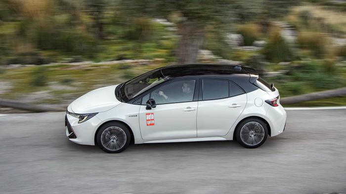 Πλέον, με τη νέα Corolla, μπορείς να κινηθείς αμιγώς ηλεκτρικά με υψηλή ταχύτητα και για αρκετή απόσταση. Πλέον, με τη νέα Corolla, μπορείς να κινηθείς αμιγώς ηλεκτρικά με υψηλή ταχύτητα και για αρκετή απόσταση.