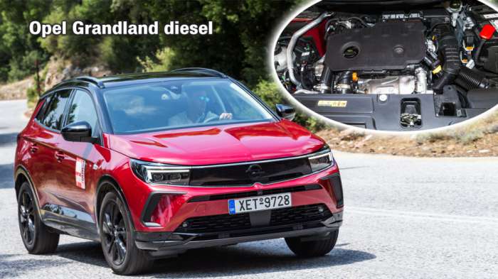To Opel Grandland diesel είναι το πιο οικονομικό οικογενειακό SUV σε ταξίδι To Opel Grandland diesel είναι το πιο οικονομικό οικογενειακό SUV σε ταξίδι