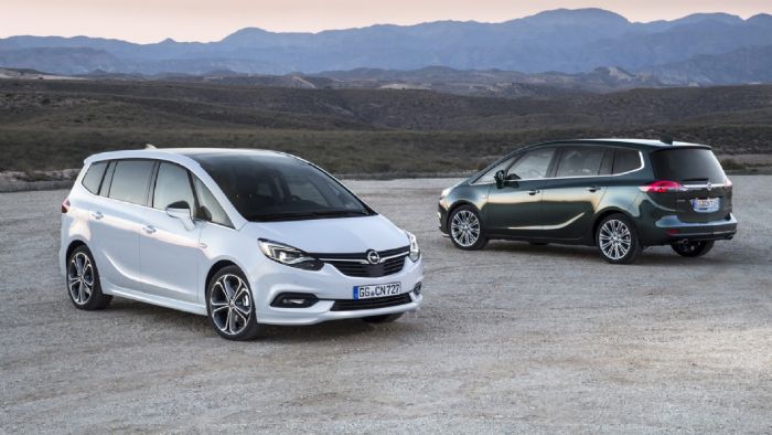 Η Opel μας δείχνει επισήμως την ανανεωμένη εκδοχή του Zafira Tourer, το οποίο θα αρχίσει την εμπορική του «σταδιοδρομία» το προσεχές φθινόπωρο.