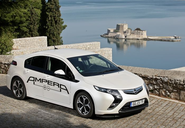 To OPEL Ampera είναι το πρώτο αμιγώς ηλεκτρικό αυτοκίνητο στην ευρωπαϊκή αγορά.