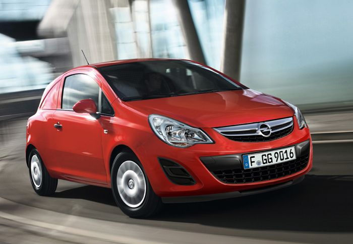 Το κόστος αγοράς του Opel Corsavan για εταιρικές πωλήσεις ξεκινά από τα 8.345 ευρώ. 
